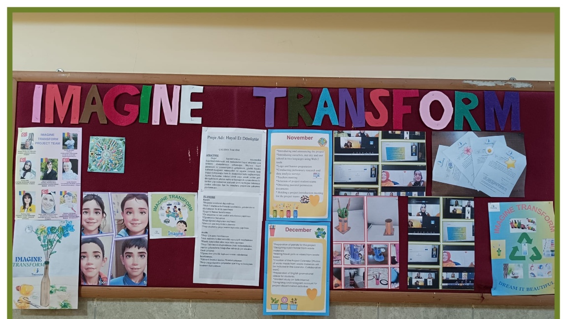 İMAGİNE TRANSFORM .HAYAL ET DÖNÜŞTÜR. Etwinning Projesi